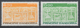 Andorre FR Série N°346 + N°347 NEUFS** ZA347S - Unused Stamps