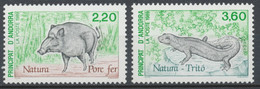 Andorre FR Série N°382 + N°383 NEUFS** ZA383S - Unused Stamps
