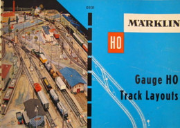 Märklin Track Plan Track Plans 0330 Tracks H0 Spiral Binding Märklin Gleisplan Gleispläne 0330 Gleisanlagen H0 - Binari