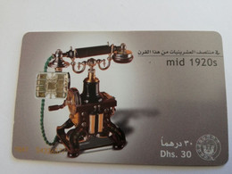 UNITED ARAB EMIRATES -ETISALAT- UAE 202   DHS 30  CHIPCARD Phonecard As Scan  FINE USED    ** 9036** - Emirats Arabes Unis