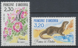 Andorre FR Série N°393 + N°394 NEUFS** ZA394S - Unused Stamps