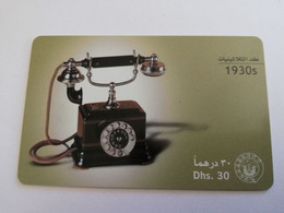 UNITED ARAB EMIRATES -ETISALAT- UAE 203   DHS 30  CHIPCARD Phonecard As Scan  FINE USED    ** 9037** - Emirats Arabes Unis