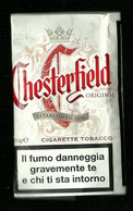 Busta Di Tabacco (Vuota) - Chesterfield  2 Da 20g - Etiquetas