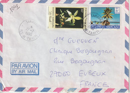 Lettre Polynésie 1990 Pour La France - Brieven En Documenten