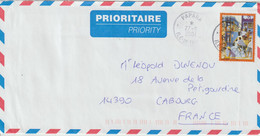 Lettre Polynésie 2004 Pour La France - Briefe U. Dokumente