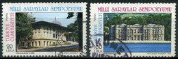 Türkiye 1985 Mi 2726-2727 O, Symposium Of National Palaces - Usados