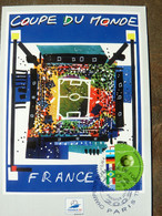 2002  FRANCE  MAXIMUM CARD  FOOTBALL  WORLD CUP PERFECT - 2002 – Zuid-Korea / Japan