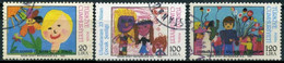 Türkiye 1986 Mi 2735-2737 O, International 23rd Children's Festival - Usados