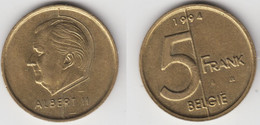 5 FRANK 1994 - 4 COIN BOUCHE - 5 Frank