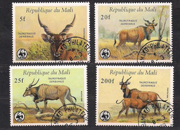 Mali 1986 Yvertn° 538-541 (°) Used Oblitéré Cote 3 Euro  Faune WWF - Usati