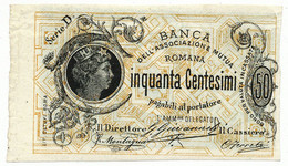 ITALY - 50 Centisimi (Banca Dell'associazione Mutua) (T140) - [ 4] Voorlopige Uitgaven