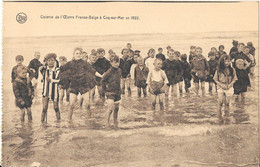 DE HAAN - Colonie De L'Oeuvre Franco Belge à Coq-sur-Mer En 1922 - De Haan