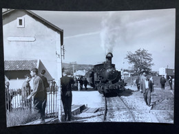 Photo Numérotée De J. BAZIN : Spécial F.A.C.S : Train Vapeur à LA VOULTE Triage   En 1963 - Treni