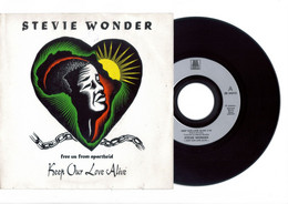 45 T Vinyle STEVIE WONDER - KEEP OUR LOVE ALIVE - 1990 - Bon Etat - Reggae