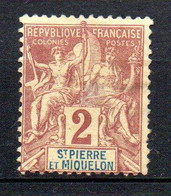 Col24 Colonies Saint Pierre & Miquelon SPM N° 60 Neuf Sans Gomme Cote 1,75€ - Nuovi
