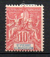 Col24 Colonies Saint Pierre & Miquelon SPM N° 73 Neuf X MH Cote 8,00€ - Nuevos