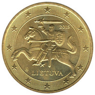 LI05015.1 - LITUANIE - 50 Cents - 2015 - Lituania