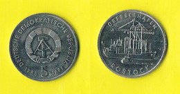 Germany 5 Mark - Rostock- 1988 - 5 Mark