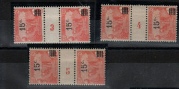 Tunisie _ 3 Millésimes N°58 (1913/14/15 - Andere & Zonder Classificatie