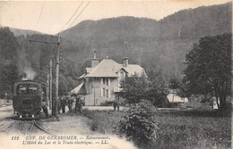 88-RETOURNEMER- ENVIRONS DE GERARDMER- L'HÔTEL DU LAC ET LE TRAIN ELECTRIQUE - Other & Unclassified