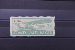 ROYAUME UNI - Vignette De G.W.R. (Great Western Railway )  Air Mail - Neuf - L 117680 - Cinderellas