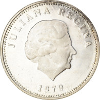 Monnaie, Antilles Néerlandaises, Juliana, 25 Gulden, 1979, Utrecht, Year Of - Netherlands Antilles