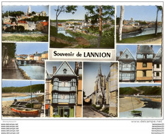 CPSM (Réf :O533) 5.845 Souvenir De LANNION  (22 CÔTES D'ARMOR)  MULTI VUES - Lannion