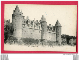 CPA (Réf : U 704) 11 JOSSELIN (56 MORBIHAN) Le Château Vu De Face - Josselin