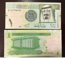 RC) SAUDI ARABIA BANK NOTE 1 RIYALS ND (2009) UNC - Andere - Azië