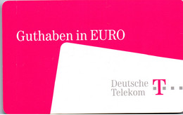 30681 - Deutschland - Guthabenkarte , Guthaben In Euro - Other & Unclassified
