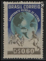 Brazil Stamp Scott #696 Soccer World Cup 1950 - 1950 – Brazilië