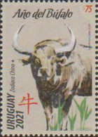 URUGUAY, 2021, MNH,CHINESE NEW YEAR, YEAR OF THE OX,1v - Chinese New Year