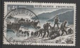 France N°1605, Bateau, Debarquement - Usados