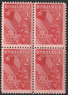 Cuba 1940 Sc 362 Yt 263 Block MNH** - Ungebraucht