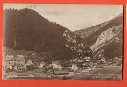 EAY-05 Moutier  Quartier De La GAre Et Entrée Des Gorges.  Circulé 1920 Perrochet-M. 8212 - Moutier