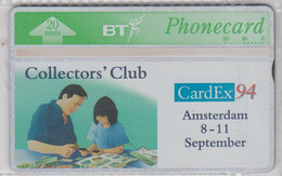 UNITED KINGDOM BT 1994 COLLECTOR'S CLUB CARDEX 94 AMSTERDAM MINT - BT Emissions Internes