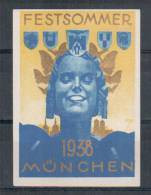 MUNCHEN 1938 FESTSOMMER - Cinderellas