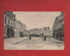 CPA - Breteuil  - Place De L'hôtel De Ville - Breteuil