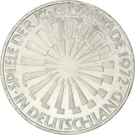 Monnaie, République Fédérale Allemande, 10 Mark, 1972, Karlsruhe, TTB+ - Commémoratives