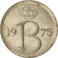 Monnaie, Belgique, 25 Centimes, 1975, Bruxelles, TB+, Cupro-nickel, KM:153.1 - 25 Cent