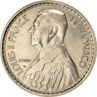 Monnaie, Monaco, Louis II, 20 Francs, Vingt, 1947, TTB+, Cupro-nickel - 1922-1949 Louis II