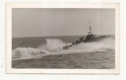 Photographie , Bateau De Guerre ,militaria , 140 X 90  Mm , 2 Scans - Schiffe