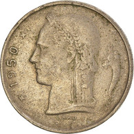 Monnaie, Belgique, Franc, 1950 - 1 Franc