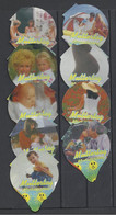 Switzerland, Coffee Cream Labels, "Muttertag" - Mothers Day,  Lot Of 17. - Koffiemelk-bekertjes