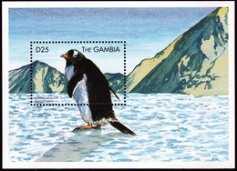 THE GAMBIA 1999 Gentoo Penguin D25 SS Sc#2138 - MNH @B530 - Gambie (1965-...)