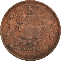 Monnaie, Inde Britannique, 1/4 Anna, 1858 - India