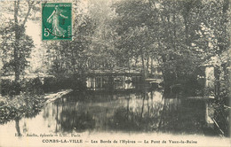 CPA Combs La Ville-Les Bords De L'Hyères-Le Pont De Vaux-Timbre     L1322 - Combs La Ville