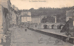 19-TULLE- PONT ET PLACE LA BARRIÈRE - Tulle