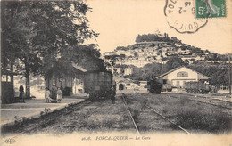 04-FORCALQUIER- LA GARE - Forcalquier