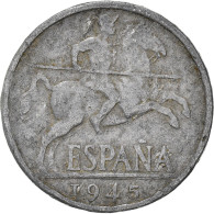 Monnaie, Espagne, 10 Centimos, 1945 - 10 Centesimi